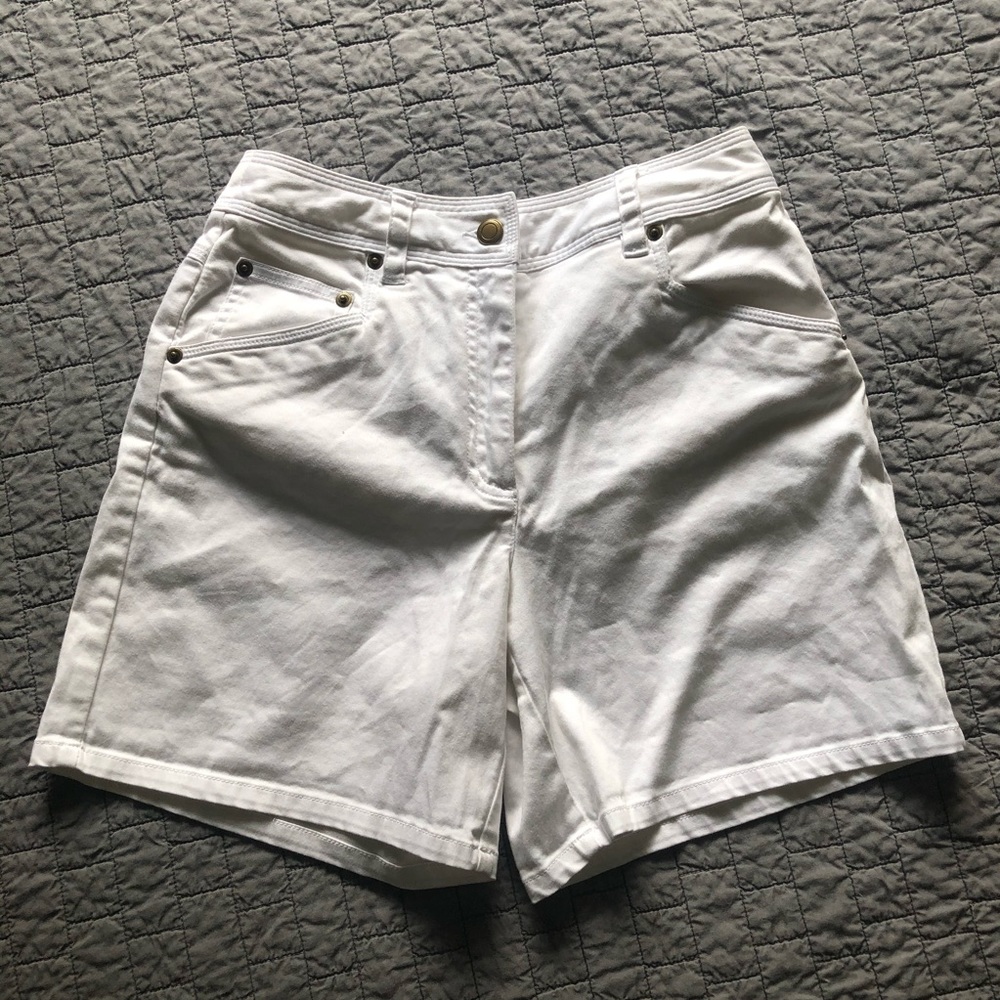 Talbots Petite High-Rise Shorts